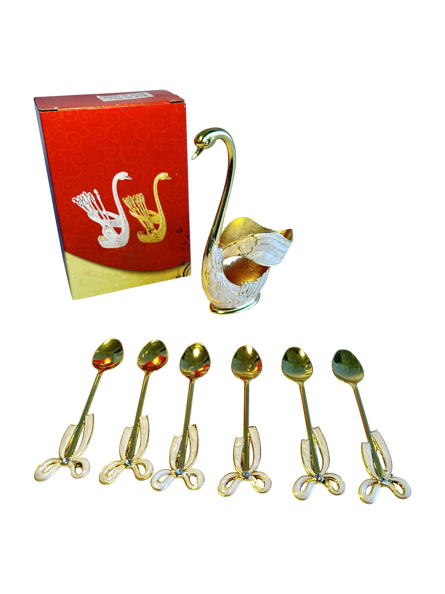 Swan Small TeaSpoons (9-1)