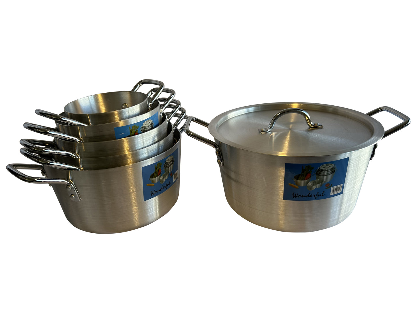 Stainless Steel Aluminum Pot